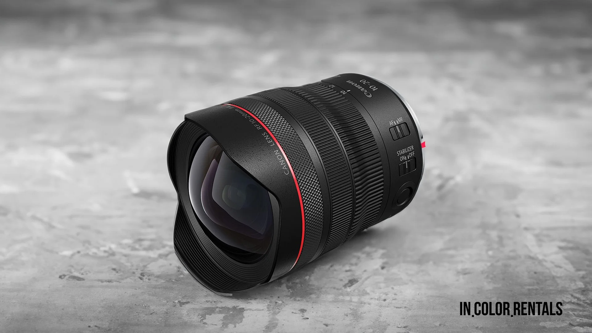 Rent the Canon RF 10-20mm Lens in Las Vegas — IN COLOR RENTALS